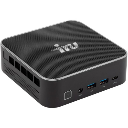 Неттоп IRU Tactio 323 Ryzen 3 3300U (2.1) 8Gb SSD256Gb RX Vega 6 без ОС GbitEth WiFi BT 120W черный (RUS) (2164799)