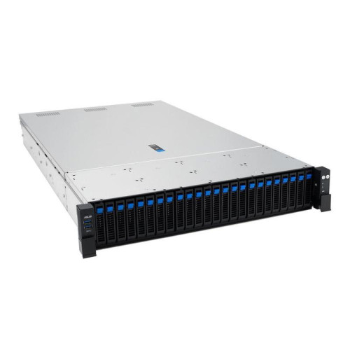 Серверная платформа/ ASUS RS720A-E13-RS24G, 2U, 2x  SP5 (LGA 6096P) TDP 360W, 24x DDR5 6400, 24 x 2.5