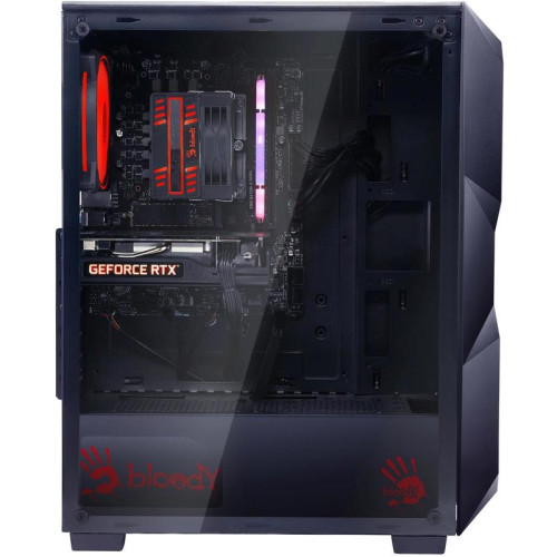 ПК Bloody BD-PC CH61C1 MT i5 12400F (2.5) 16Gb SSD1Tb RTX3050 8Gb Windows 11 Home 64 GbitEth 500W черный (2085725)