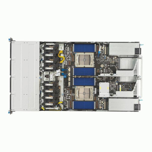 Серверная платформа/ ASUS RS700A-E13-RS4U, 1U, 2 x  SP5 LGA6096 400W, 24x DDR5 6400, 4x 3.5