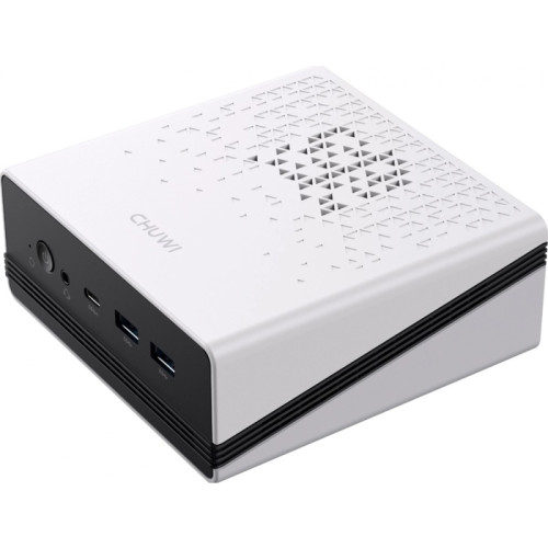 Chuwi Ubox  AMD Ryzen 5 6600H(3.3Ghz)/16384Mb/512PCISSDGb/Int:AMD Radeon 660M/BT/WiFi/war 1y/1.35kg/Iron Gray/Win11Pro + DDR5 (SODIMM MAX 64GB)(RAM slot*2)/USB2.0*1/USB3.2G1*3/Type-C*1(DP,PD)/HDMI*1/DP*1/RJ45*2/WIFI6,BT5.