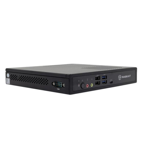 Неттоп Raskat Standart 307 SFF i3 12100 (3.3) 8Gb SSD512Gb UHDG 730 без ОС 2xGbitEth WiFi BT 90W черный (RUS) (STANDART307168807)