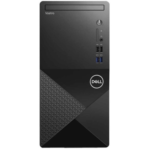 ПК Dell Vostro 3910 MT i3 12100 (3.3) 8Gb 1Tb 7.2k SSD256Gb UHDG 730 CR Windows 11 Pro GbitEth WiFi BT 290W мышь клавиатура черный (3910-3410)