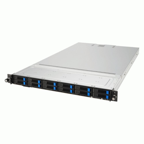 Серверная платформа/ ASUS RS700-E11-RS12U, 1U, 2x Socket-E LGA4677, 32x DDR5 4800*/5600*, 12x2.5'' NVMe/SATA*/SAS* hsb (*-RAID/HBA need), 2x M.2 PCIe 2260/2280, up to 3x PCIe Gen5  + 1 x int RAID slot, 2 x 10G(Intel X710-AT2) RJ45 LAN, 1+1 1600W