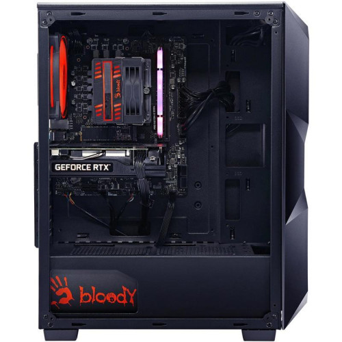 ПК Bloody BD-PC RB55C1 MT Ryzen 5 5600X (3.7) 32Gb SSD1Tb RTX4060 8Gb Windows 11 Home GbitEth 500W черный (2107186)