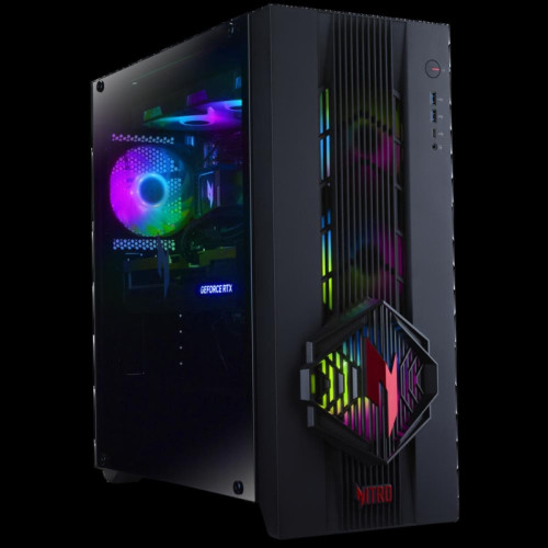 Настольный ПК Acer Nitro 70 N70X3D-100 AMD Ryzen 9 9950X3D/32Gb/SSD1Tb/RTX5080 16Gb/PSU 1200W/NoOS/Black (DG.E5ACD.006)