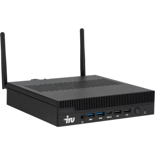 Неттоп IRU 310H6ITF i3 13100 (3.4) 16Gb SSD256Gb UHDG 730 Windows 11 Pro GbitEth WiFi BT 90W черный (2122065)