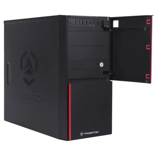 Персональный Компьютер Гравитон Д51И i5-11400/1*8GB/SSD256GB/FP_2xUSB2.0/450W/K+M/NoOS/3YST Персональный Компьютер Гравитон Д51И i5-11400/1*8GB/SSD256GB/FP_2xUSB2.0/450W/K+M/NoOS/3YST