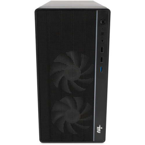 ПК IRU Tactio 320A5SEA MT Ryzen 5 5500 (3.6) 16Gb SSD512Gb RTX3050 6Gb без ОС GbitEth 500W черный (RUS) (2195819)
