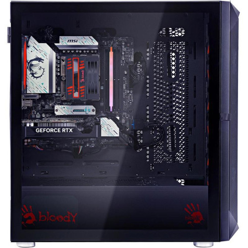 ПК Bloody BD-PC RB65C2 MT Ryzen 5 7500F (3.7) 32Gb SSD1Tb RX 7700XT 12Gb Windows 11 Home 64 2.5Gigabit WiFi BT 650W черный (RUS) (2111350)