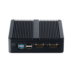 Мини ПК/ HIPER  NUG C  Intel Celeron J6412(2.6Ghz)/Gb/noDVD/Int:Intel UHD Graphics/BT/WiFi/war 1y/0.6kg/черный/noOS + Пассивная СО/БП 36Вт/металл/VESA Адаптер на 75х75, 100х100