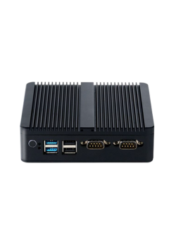Мини ПК/ HIPER  NUG C  Intel Celeron J6412(2.6Ghz)/Gb/noDVD/Int:Intel UHD Graphics/BT/WiFi/war 1y/0.6kg/черный/noOS + Пассивная СО/БП 36Вт/металл/VESA Адаптер на 75х75, 100х100