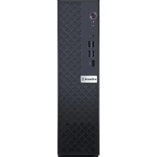 Персональный компьютер/ Kvadra TAU  Intel Core i5 12500(3Ghz)/16384Mb/512SSDGb/Ext:Intel UHD Graphics 770/war 1y/black/noOS