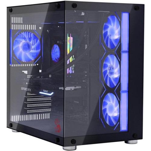 ПК Bloody BD-PC CZ79C3 MT i5 14600KF (3.5) 32Gb SSD1Tb RTX5070 12Gb Windows 11 Home 64 2.5xGbitEth WiFi BT 850W черный (RUS) (2129071)