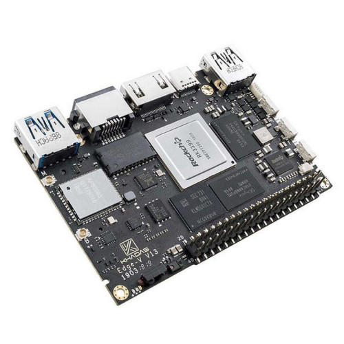 Одноплатный компьютер Khadas Edge-V Pro Rockchip RK3399, 64-bit Hexa-Core, KEGV-P-002 Одноплатный компьютер Khadas Edge-V Pro Rockchip RK3399, 64-bit Hexa-Core, KEGV-P-002