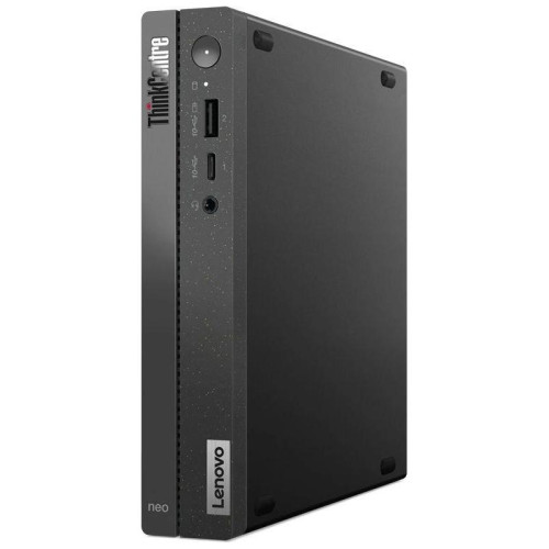 Неттоп Lenovo ThinkCentre Neo 50q Gen 4 i3 1215U (1.2) 16Gb SSD256Gb UHDG без ОС GbitEth WiFi BT 65W мышь клавиатура черный (12LN0028RU/16)