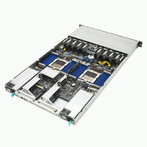 Серверная платформа/ ASUS RS700A-E13-RS4U, 1U, 2 x  SP5 LGA6096 400W, 24x DDR5 6400, 4x 3.5