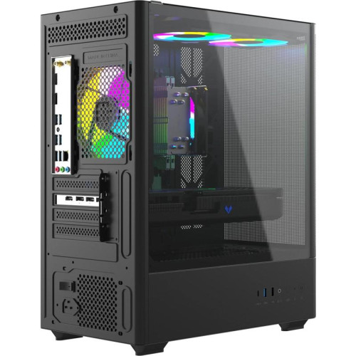 ПК Teclast G03 Ryzen 5 9600X (3.9) 32Gb SSD1Tb RTX5070 12Gb Windows 11 Pro GbitEth WiFi BT 750W черный (G03 9600X32G1T5070BKRU)