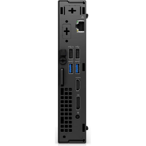 Неттоп Dell Optiplex 7020 Micro i3 14100T (2.7) 16Gb SSD256Gb UHDG 730 Linux Ubuntu GbitEth WiFi BT 90W мышь клавиатура черный (7020-3660)