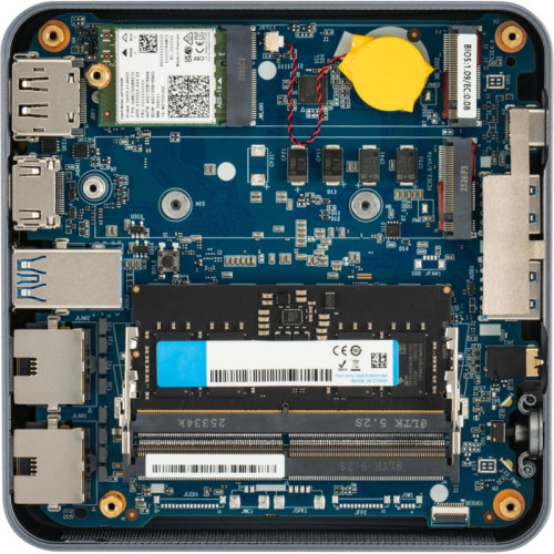 Неттоп IRU Tactio 515 i5 12450H (2) 16Gb SSD512Gb Iris Xe Windows 11 Pro 64 2xGbitEth WiFi BT 100W серый (RUS) (2195518)