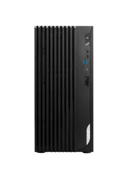 MSI PRO DP180 14A-1417XRU  Intel Core i7 14700F(2.1Ghz)/16384Mb/1024PCISSDGb/noDVD/Ext:NVIDIA GeForce RTX 5070(12288Mb)/BT/WiFi/war 1y/7.59kg/Black/noOS