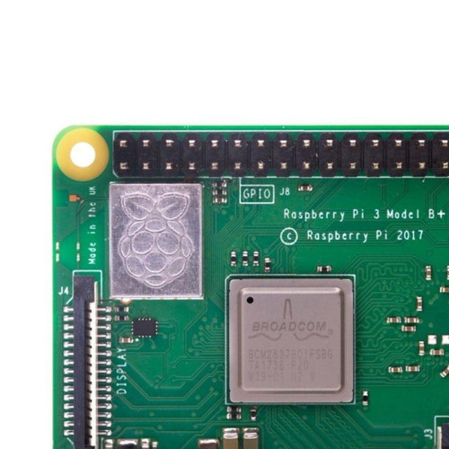 Одноплатный компьютер Raspberry Pi 3 Model B (RA432,E14 version) Retail,1GB RAM,QuadCore 1.2GHz Broadcom BCM2837 64bit CPU,WiFi,Bluetooth,40-pin extended GPIO,4xUSB 2.0,HDMI,USB-microB Power разъем (Support Raspbian and WIN10 IOT)(RASP1825) (710850) (8024 Одноплатный компьютер Raspberry Pi 3 Model B (RA432,E14 version) Retail,1GB RAM,QuadCore 1.2GHz Broadcom BCM2837 64bit CPU,WiFi,Bluetooth,40-pin extended GPIO,4xUSB 2.0,HDMI,USB-microB Power разъем (Support Raspbian and WIN10 IOT)(RASP1825) (710850) (8024