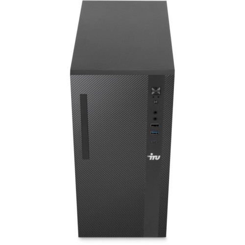 ПК IRU Planio 310H6SC MT i3 14100F (3.4) 16Gb SSD512Gb GT610 2Gb Windows 11 Pro GbitEth 230W черный (2153498)