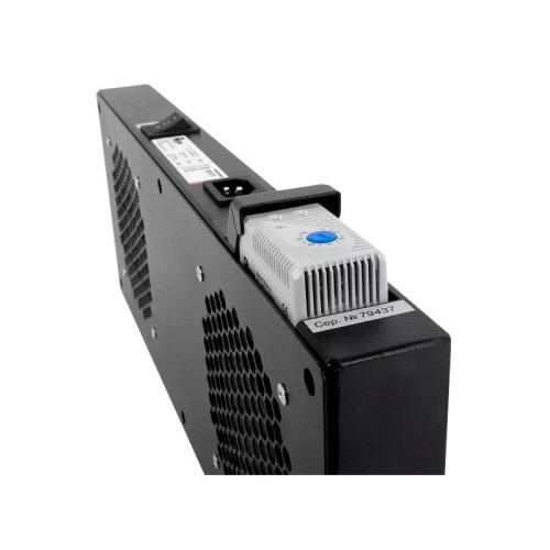 Модуль вентиляторный Rem (R-FAN-2T-9005) 2 вент. черный (упак.:1шт)