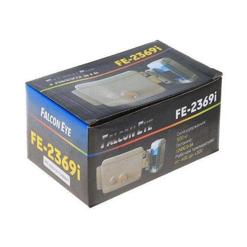 Замок электромеханический Falcon Eye FE-2369i сталь серый