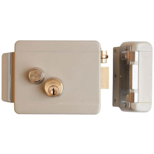 Замок электромеханический Falcon Eye FE-2369i сталь серый