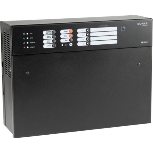 Прибор управления оповещением Rubezh Sonar SMPM-100 настенный 100Вт черный (RBZ-380166)