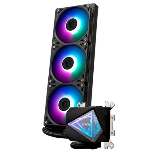 Жидкостная система охлаждения MSI MAG CORELIQUID I360 3x ARGB Gen2 Fan, ARGB Gen2 Block, Color Box Жидкостная система охлаждения MSI MAG CORELIQUID I360 3x ARGB Gen2 Fan, ARGB Gen2 Block, Color Box
