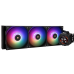 Система жидкостного охлаждения/ Water Cooling System Thermalright Core Vision 360 (360mm, LED, Black, ARGB/ Fans: 3x120mm, 72.37CFM, 27.7dBA, 2000RPM/ Pump height 66mm, Rad thickness 27mm/ S: 1700, 1200, 1851, 115X, 2011, 2066, AM5, AM4)