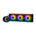 Система жидкостного охлаждения/ Water Cooling System MSI MAG CORELIQUID E360 (325W, 360mm, Black, ARGB/ Fans: 3x120mm, 75.04CFM, 32.5dBA, 1800RPM/ Pump 20dBA, 3000RPM, Rad thickness 27mm/ S: 1851, 1700, 1200, 115X, AM5, AM4, TR4,sTRx4)