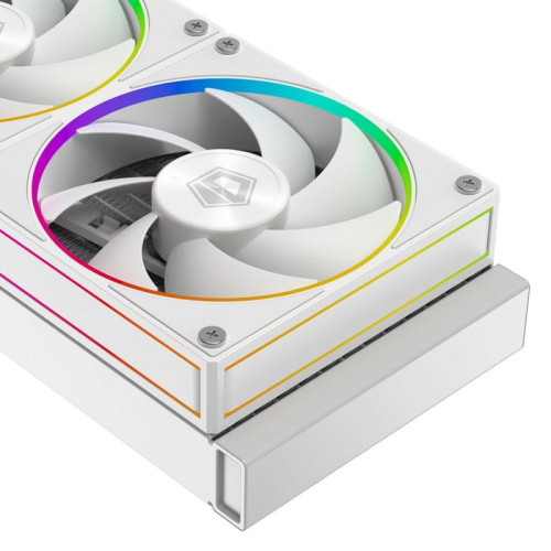 Вентилятор ID-Cooling SL240 WHITE  /LCD SCREEN /300W /all Intel /all AMD