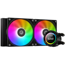 Жидкостная система охлаждения ID-Cooling ID-Cooling SL240 XE /LCD SCREEN /300W /all Intel /all AMD