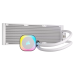 Система жидкостного охлаждения/ Water Cooling System Corsair iCUE LINK H150i RGB (360mm, White, RGB/ Fans: 3x120mm, 63.1CFM, 37dBA, 2400RPM/Rad thickness 27mm/ S: 1851, 1700, 1200, 115X, AM5, AM4)