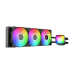 Система жидкостного охлаждения/ Water Cooling System Geometric Future Eskimo Pro 360 (240W, 360mm, ARGB, Black/ Fans: 3x120mm, 80.81CFM, 34.2dBA, 2000RPM/ Pump height 54mm, 3200RPM, Rad thickness 27mm/ S: 1851, 1700, 1200, 115X, 2011, 2066, AM5, AM4)