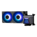 Система жидкостного охлаждения/ Water Cooling System MSI MAG CORELIQUID A15 240 (240W, 240mm, Black, ARGB/ Fans: 2x120mm, 64.89CFM, 28.7dBA, 2050RPM/ Pump 20dBA, 3400RPM, Rad thickness 27mm/ S: 1851, 1700, AM5, AM4)