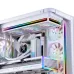 Система жидкостного охлаждения/ Water Cooling System JONSBO TH-360 White (300W, 360mm, LED temp., White, ARGB/ Fans: 3x120mm, 62.4CFM, 37.3dBA, 2400RPM/ Pump height 72mm, 30dBA, 2400RPM, Rad thickness 27mm/ S: 1851, 1700, 1200, 115X, AM5, AM4)