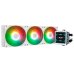 Водяное охлаждение для процессора/ Thermalright Frozen Warframe 360 Ultra White Argb (360mm, White, ARGB/ Fans: 3x120mm, 70.84CFM, 29.8dBA, 2000RPM/ Pump height 60mm, 23dBA, 3000RPM, Rad thickness 27mm/ S: 1200, 1700, 1851, 2011, 2066, 115X, AM5, AM4)