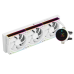 Система жидкостного охлаждения/ Water Cooling System Thermalright Frozen Magic 360 Digital V2 (360mm, LED temp., White, ARGB/ Fans: 3x120mm, 68.9CFM, 28.2dBA, 2000RPM/ Pump height 54.4mm, Rad thickness 27mm/ S: 1700, 1200, 1851, 115X, AM5, AM4)