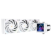 Система жидкостного охлаждения/ Water Cooling System Thermalright Frozen Vision 360 V2 (360mm, LED, White, ARGB/ Fans: 3x120mm, 69CFM, 27dBA, 2150RPM/ Pump height 60mm, 23dBA, 3000RPM, Rad thickness 27mm/ S: 1700, 1200, 1851, 115X, 2011, 2066, AM5, AM4)
