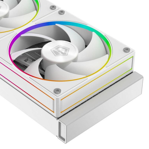 Вентилятор ID-Cooling SL240 WHITE  /LCD SCREEN /300W /all Intel /all AMD