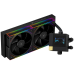 Система жидкостного охлаждения/ Water Cooling System Thermalright Core Matrix 240 Vision (240mm, LED, Black, ARGB/ Fans: 2x120mm, 68.9CFM, 28.2dBA, 2000RPM/ Pump height 64.4mm, Rad thickness 27mm/ S: 1700, 1200, 1851, 115X, AM5, AM4)