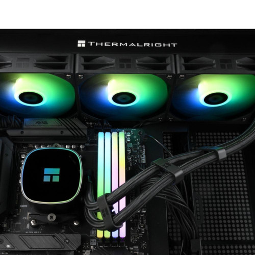 Жидкостная система охлаждения Thermalright Вентилятор Thermalright Frozen Horizon 360 Black Argb V2 all Intel/AMD