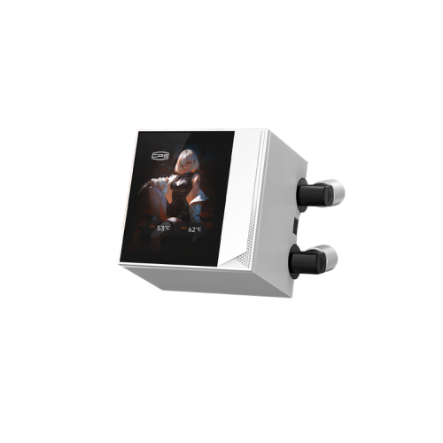 Система охлаждения/ Water Cooling System PCCooler DC360 Pro ARGB Display WH (310W, 360mm, LED, White, ARGB/ Fans: 3x120mm, 90.56CFM, 39.8dBA, 2500RPM/ Pump height 65mm, 15dBA, 2600RPM, Rad thickness 27mm/ S: 1851, 1700, 1200, 115X, AM5, AM4)