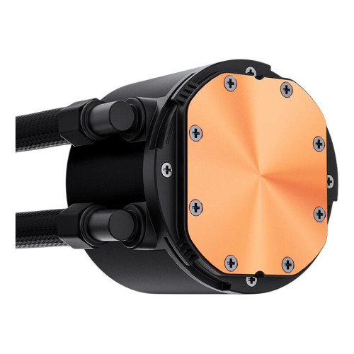 Система жидкостного охлаждения/ Water Cooling System JONSBO TG-420 ARGB Black (300W, 420mm, Black, ARGB/ Fans: 3x140mm, 93.73CFM, 36.2dBA, 1800RPM/ Pump height 54.55mm, 30dBA, 2400RPM, Rad thickness 54.5mm/ S: 1851, 1700, 1200, 115X, AM5, AM4)