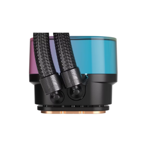 Система жидкостного охлаждения/ Water Cooling System Corsair iCUE LINK H150i RGB (360mm, Black, RGB/ Fans: 3x120mm, 63.1CFM, 37dBA, 2400RPM/Rad thickness 27mm/ S: 1851, 1700, 1200, 115X, AM5, AM4)