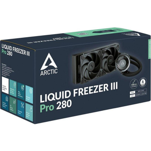 Жидкостная система охлаждения Arctic Cooling  Liquid Freezer III Pro 280 Multi Compatible All-In-One CPU Water Cooler  (ACFRE00179A)